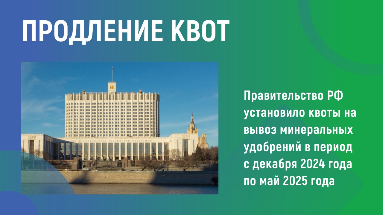 Продление квот