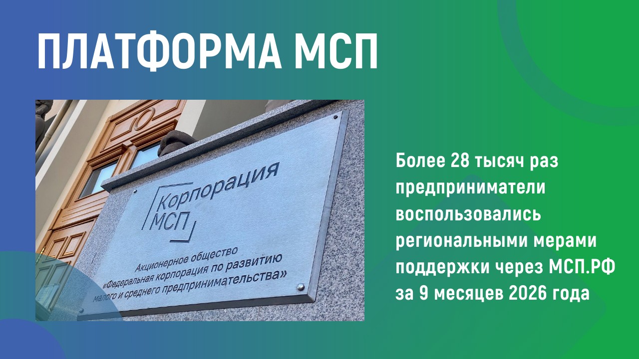 Платформа МСП Платформа МСП
